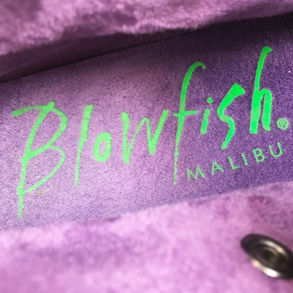 Blowfish Machiko Malibu Fold Over Patterned Colorful Casual Shoes - Picture 12 of 13